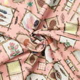Collection Chalet Sugar Pine-Cadres Rustiques et Charmants-Rose100% Coton-49260103-02