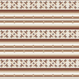 Collection Chalet Sugar Pine-Rayure Géo Charmant-Brun-100% Coton-49260105-01