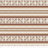 Collection Chalet Sugar Pine-Rayure Géo Charmant-Brun-100% Coton-49260105-01