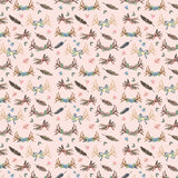 Collection Chalet Sugar Pine-Trésors de la Nature-Rose-100% Coton-49260106-02
