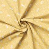 Collection Chalet Sugar Pine-Géo Ton sur Ton-Jaune-100% Coton-49260109-03