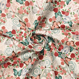 Fleurs & Flutter Collection-Paris-Beige-100% Cotton-50250101-01