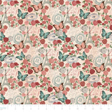 Fleurs & Flutter Collection-Paris-Beige-100% Cotton-50250101-01