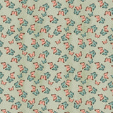 Fleurs & Flutter Collection-Butterflies-Light Green-100% Cotton-50250104-01
