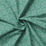Fleurs & Flutter Collection-Damask-Light Turquoise-100% Cotton-50250106-01