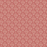 Fleurs & Flutter Collection-Damask-Coral-100% Cotton-50250106-02