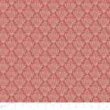 Fleurs & Flutter Collection-Damask-Coral-100% Cotton-50250106-02