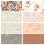 Rosalind Grey Collection Fat Quarter Bundle (8 pieces)-50250205FQB