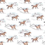 Collection Courir en Toute Liberté-Chevaux Sauvages-Blanc-50250301-01