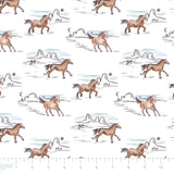 Collection Courir en Toute Liberté-Chevaux Sauvages-Blanc-50250301-01