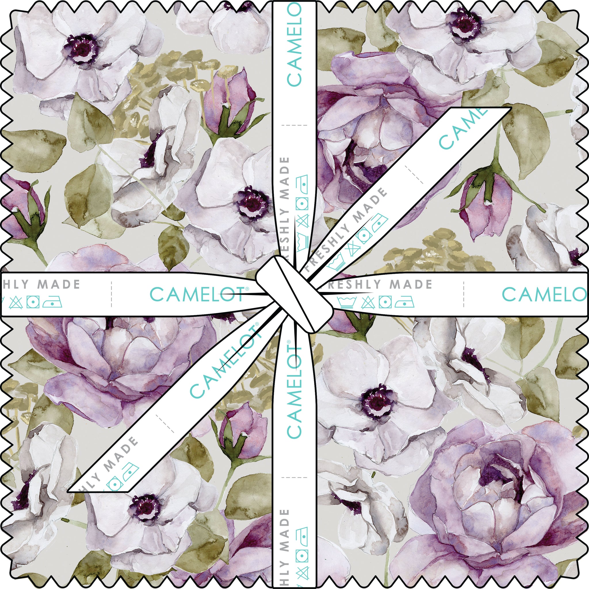Morning Lilac Collection 10" Squares (42 pieces)-100% Cotton-Multi-52230107SQU
