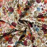 Dark Romance Collection-Decadent Florals-Cream-100% Cotton-52240101-01