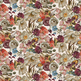 Dark Romance Collection-Decadent Florals-Cream-100% Cotton-52240101-01