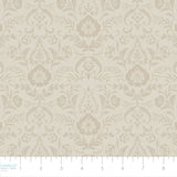 Dark Romance Collection-Opulent Damask-Cream-100% Cotton-52240103-01