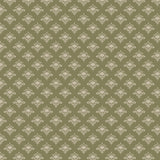 Dark Romance Collection-Dainty Damask-Olive-100% Cotton-52240105-01