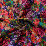 Collection Grande Floraison-Abondance de Fleurs-Violet-100% Coton-52260101-02