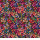 Collection Grande Floraison-Abondance de Fleurs-Violet-100% Coton-52260101-02