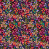 Collection Grande Floraison-Abondance de Fleurs-Violet-100% Coton-52260101-02