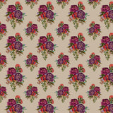 Grand Bloom Collection-Lovely Bouquet-Cream-100% Cotton-52260102-01