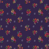 Grand Bloom Collection-Blossoms-Purple-100% Cotton-52260103-02