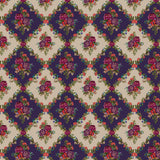 Grand Bloom Collection-Floral Patchwork-Multi-100% Cotton-52260105-01