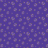 Collection Grande Floraison-Fleurs Délicates-Violet-100% Coton-52260106-02