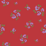 Grand Bloom Collection-Dainty Flowers-Red-100% Cotton-52260106-04