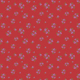 Grand Bloom Collection-Dainty Flowers-Red-100% Cotton-52260106-04