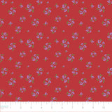 Grand Bloom Collection-Dainty Flowers-Red-100% Cotton-52260106-04