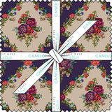 Grand Bloom Collection 10" Squares (42 pieces)-Multi-100% Cotton-52260106SQU