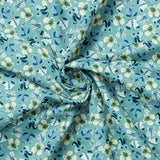 Mood Garden Collection-Butterfly Flutters-100% Cotton-Turquoise