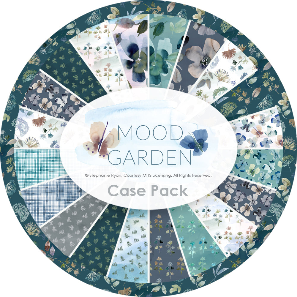 Mood Garden Collection Case Pack (170 Yards)-100% Cotton-Multi