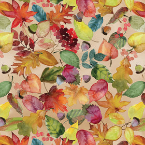 Gather Together Collection-Hidden Forest-100% Cotton-Tan