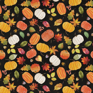 Gather Together Collection-Autumn's Glory-100% Cotton-Black