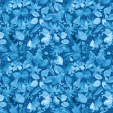 Wanderer of the Woods Collection-Lush Undergrowth-Blue-100% Cotton-55230305-04