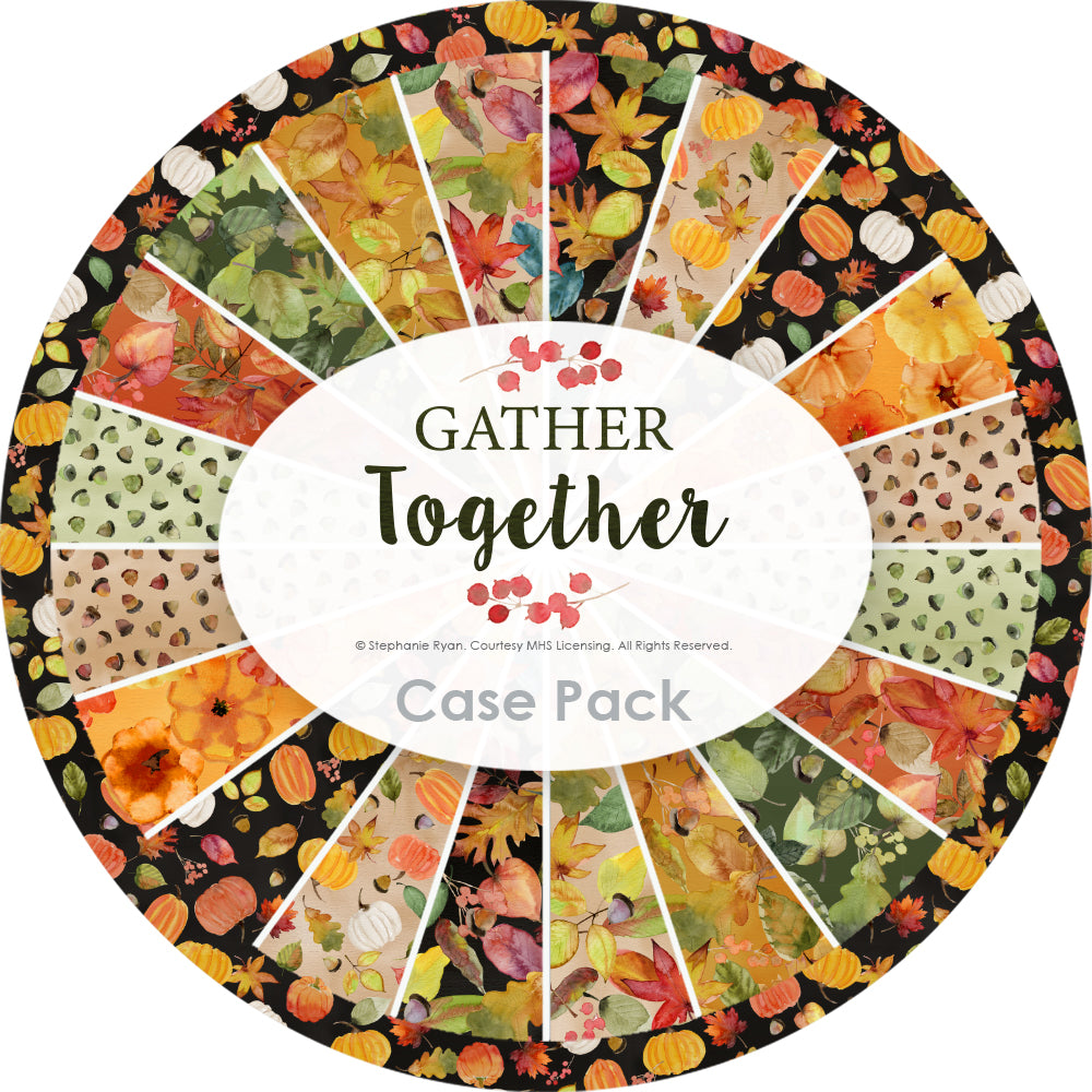 Gather Together Collection Case Pack (100 Yards)-100% Cotton-Multi