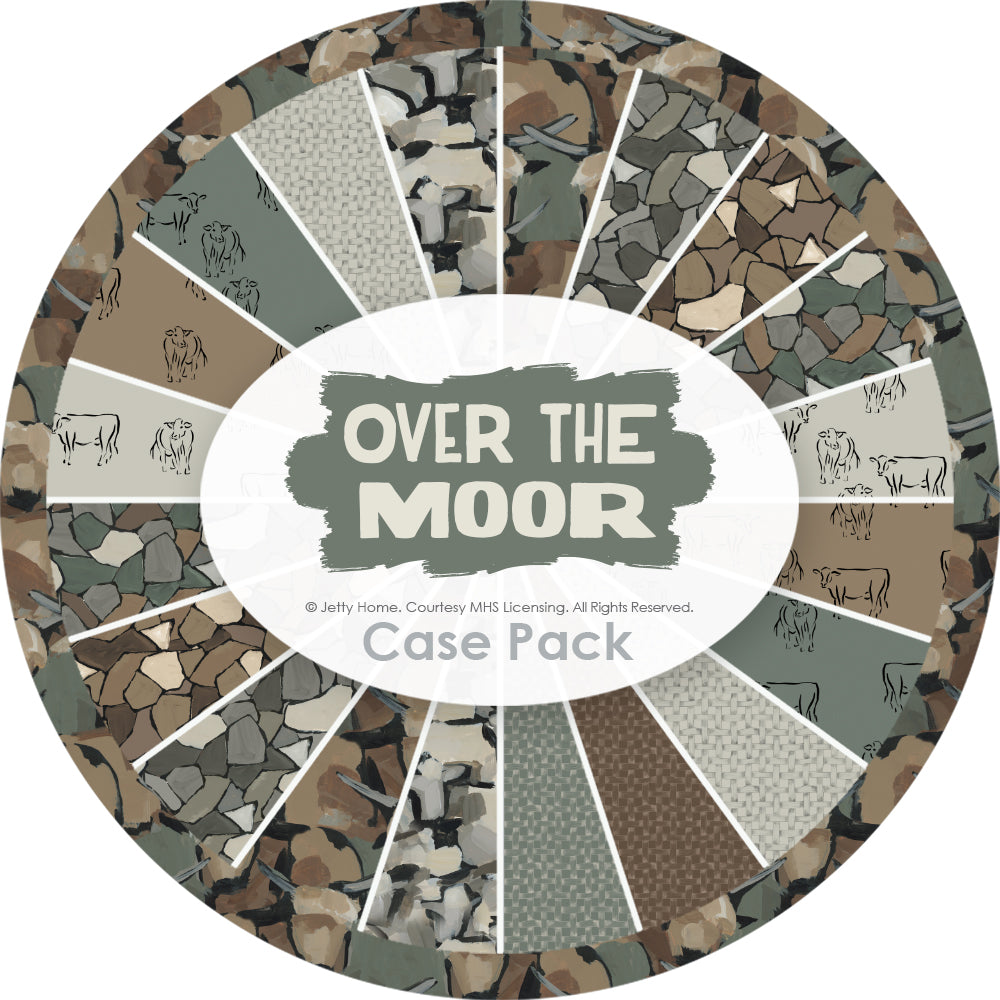 Over the Moor Collection Super Stack Case Pack (180 Yards)-100% Cotton-Multi