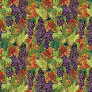 Aged Vineyard Collection-Grapevines-100% Cotton-Multi-55230503-01