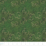 Aged Vineyard Collection-Scrolls-100% Cotton-Green-55230507-01