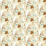 Coastal Waterways Collection-Collage-Cream-100% Cotton 55230602-02