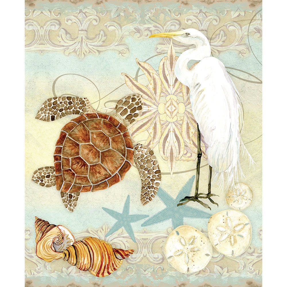 Coastal Waterways Collection-Coastal Waterways Panel-Multi-100% Cotton 55230609P-01