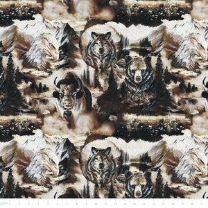 Strokes of the Wild Collection-Wilderness Collage-Multi-100% Cotton 55230701-01