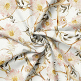 Bloom Tapestry Collection-Tangled Blooms-Cream-100% Cotton 55230802-02