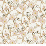 Bloom Tapestry Collection-Tangled Blooms-Cream-100% Cotton 55230802-02