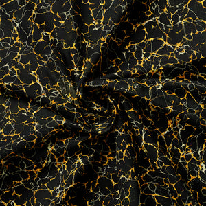 Bloom Tapestry Collection-Marble Muse-Black-100% Cotton 55230804-01