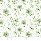 Peace and Wildflowers Collection-Sway in the Wind-Green-Quilting Fabrics-55240101-03