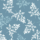Peace and Wildflowers Collection-Slip Through Time-Blue-Quilting Fabrics-55240102-02