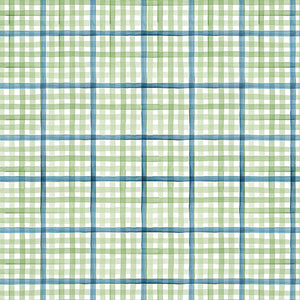 Peace and Wildflowers Collection-Peaceful Plaid-Green-Quilting Fabrics-55240104-03