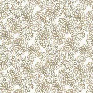 Peace and Wildflowers Collection-Floral Ripples-Beige-Quilting Fabrics-55240107-01