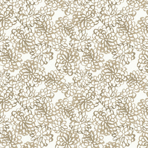 Peace and Wildflowers Collection-Floral Ripples-Beige-Quilting Fabrics-55240107-01